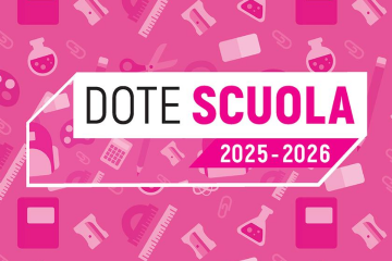 Apertura Bando Dote Scuola 2025/2026 con scadenza AL 22 MAGGIO ORE 12